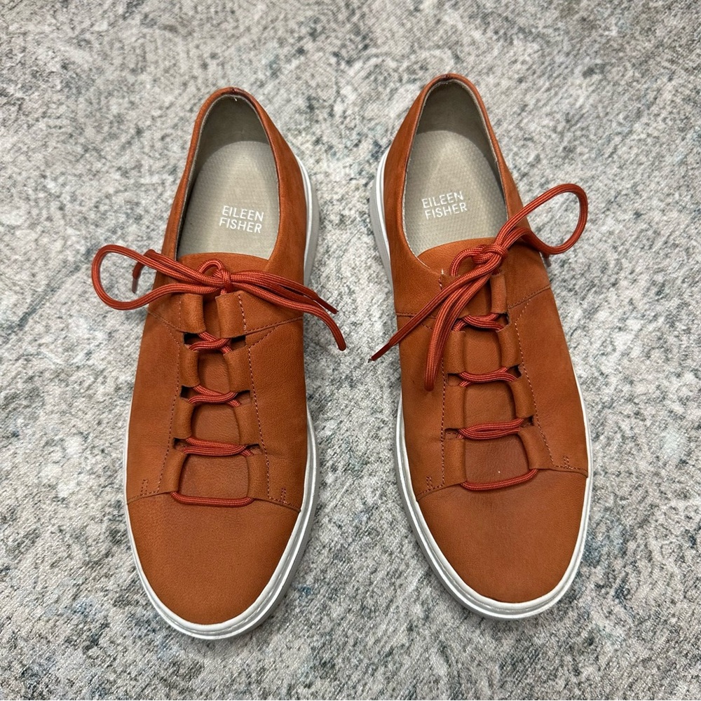 Eileen Fisher Prescot Platform Sneaker Size 7